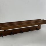 Vintage scandinavian teak coat rack, 1960s