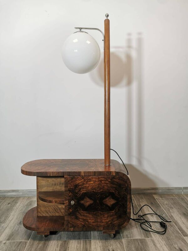 Lampadaire Art Déco par Jindrich Halabala