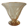 Vase en verre Daum