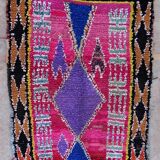 Berber carpet boucharouette medium 190x120 cm