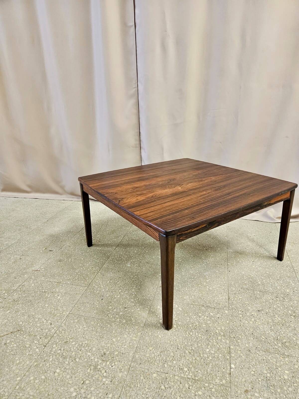 Danish rosewood coffee table 1960