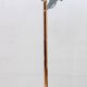 Relco Milano Modernist Italian Murano Glass and Brass Floor Lamp, 1980s