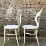 Pair of Baumann chairs, seagull model