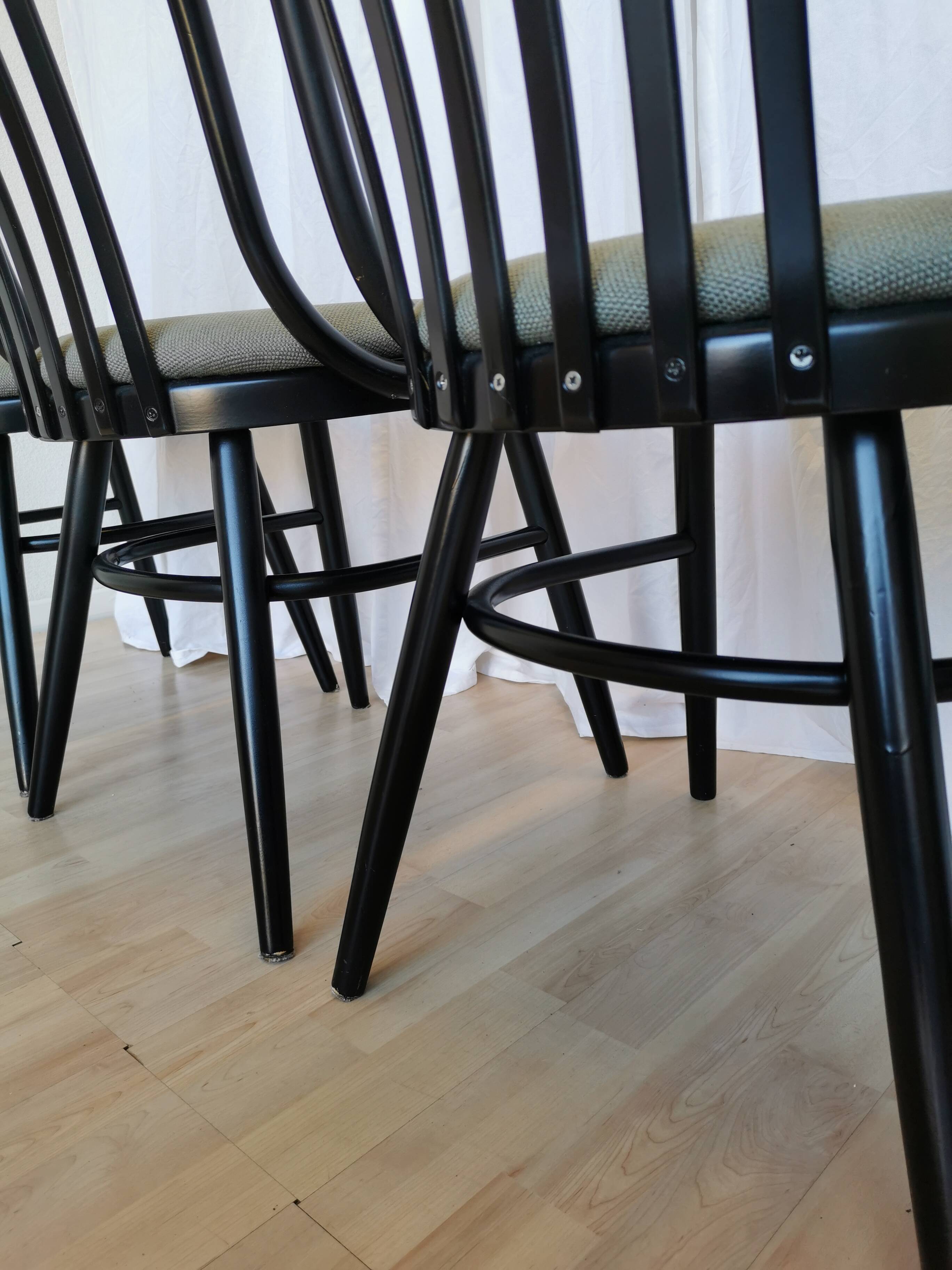 Vintage Bentwood Dining Chairs - Set of 4 Ligna Style - 1980s Yugoslavia