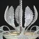 Art Deco Barovier e Toso Chandelier, Murano Glass, 1940s