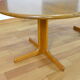 Lubke vintage 1960 Scandinavian design oval table
