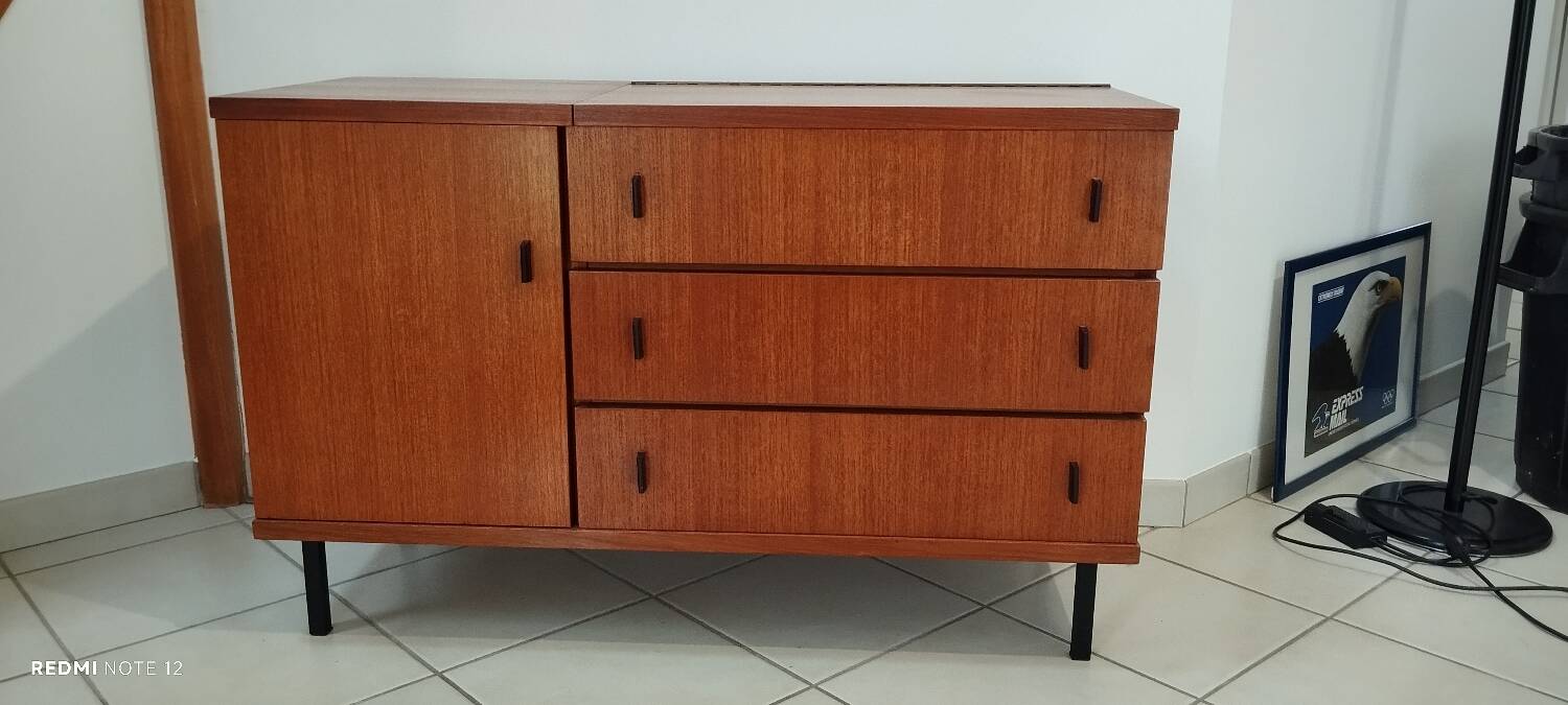 Sideboard, minivielle chest of drawers, hi-fi unit, dressing table