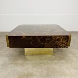 Guy Lefèvre 1970 solar flare side table