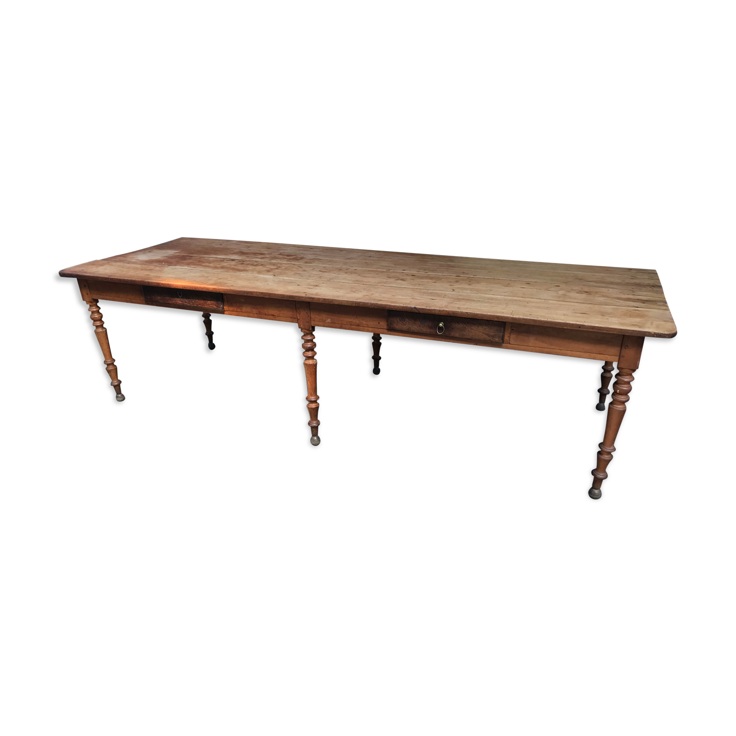 Louis Philippe farm table at 6 feet