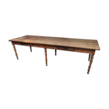 Louis Philippe farm table at 6 feet