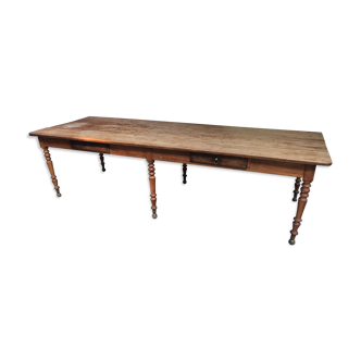 Louis Philippe farm table at 6 feet