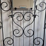 Porte manteau porte chapeau en fer forgé 1960