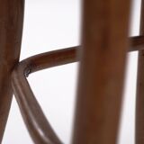 Ensemble ancien de chaises pour enfants en osier et bois courbé Michael Thonet, 2