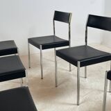 6 chairs by Ernst Lauclair 1966
