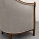 Pair of Art Deco gondola armchairs, France circa 1920