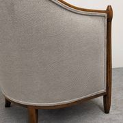 Pair of Art Deco gondola armchairs, France circa 1920