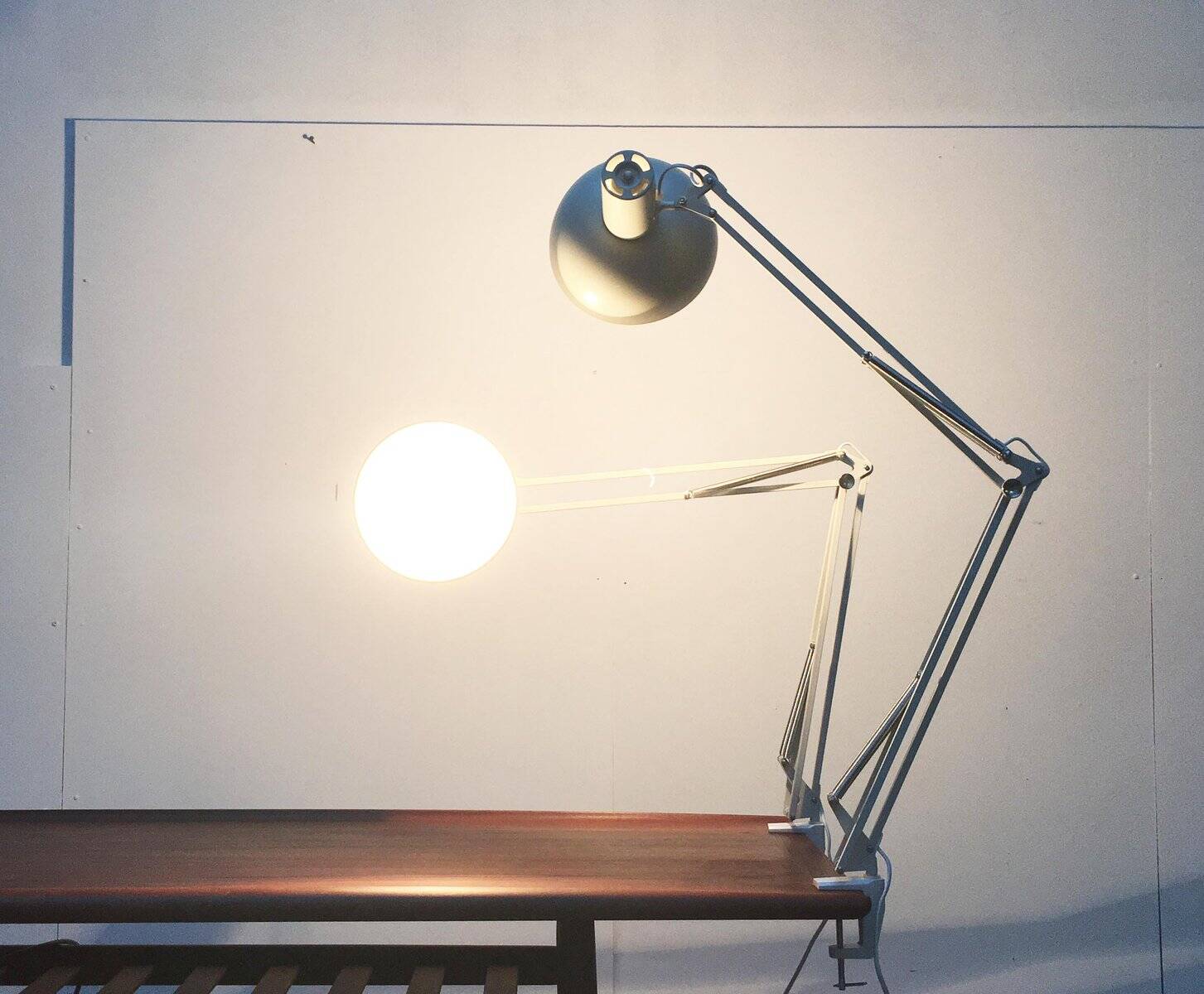 IT Mid-Century Desk Lamp by Louis Poulsen, 1970s, Set of 2