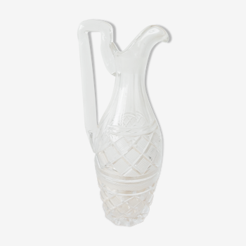 Cut crystal decanter