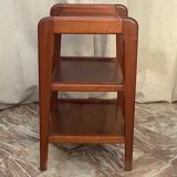 Teak sofa end table 1950 France