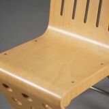 Postmodern plywood chair