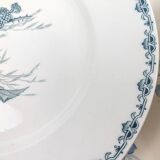 6 Sarreguemines Blackberry Deep Plates