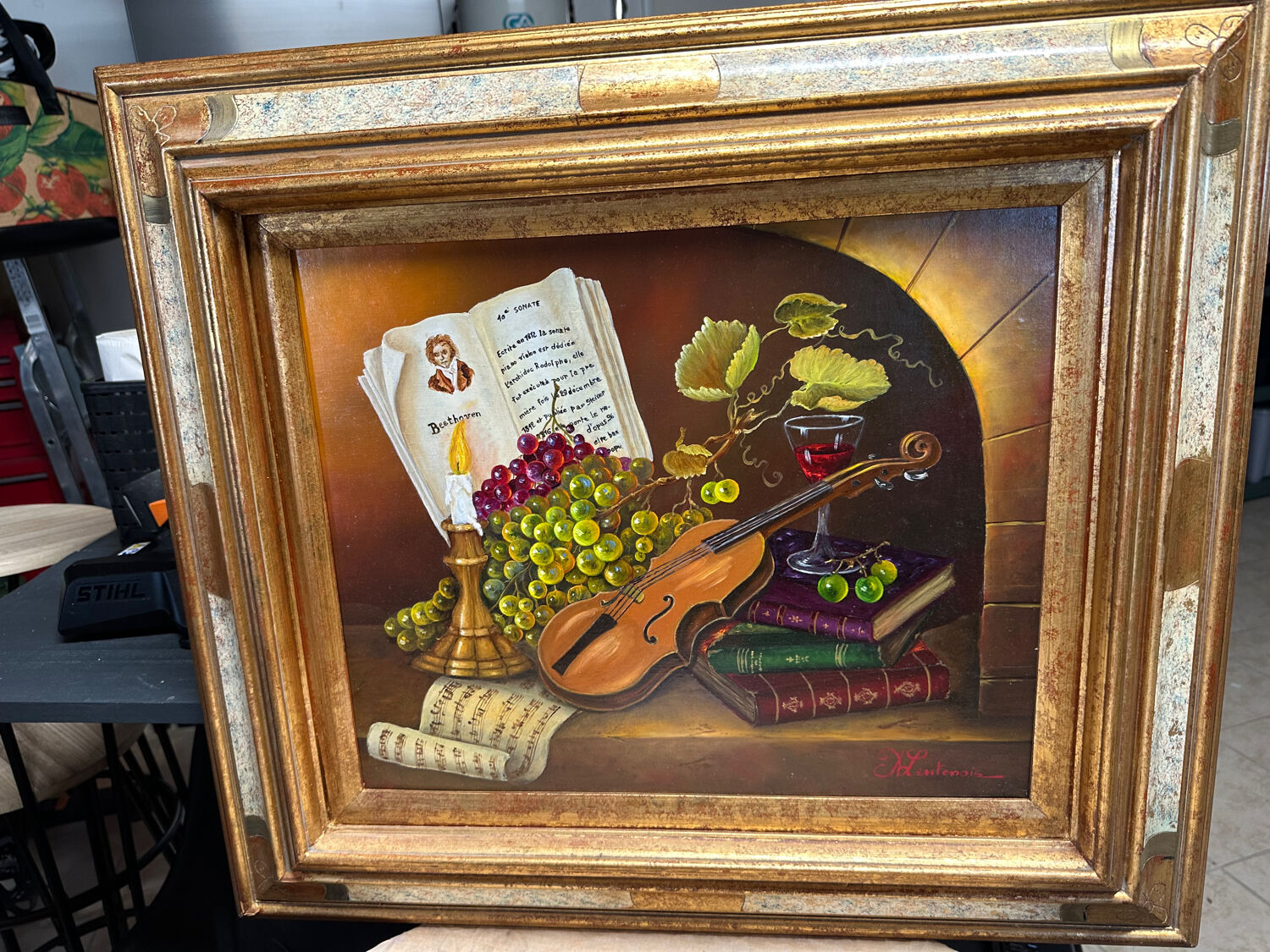 Tableau Beethoven ANY LENTENOIS