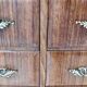Black Walnut Dresser Produced by Dassi with Carrara Marble Top, Italy
