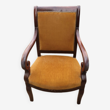 19th century restoration armchair