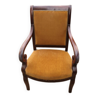 19th century restoration armchair