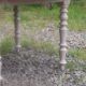 Table de ferme ronde à volets en bois massif – Ø 130 cm