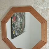Grand miroir octogonal design scandinave