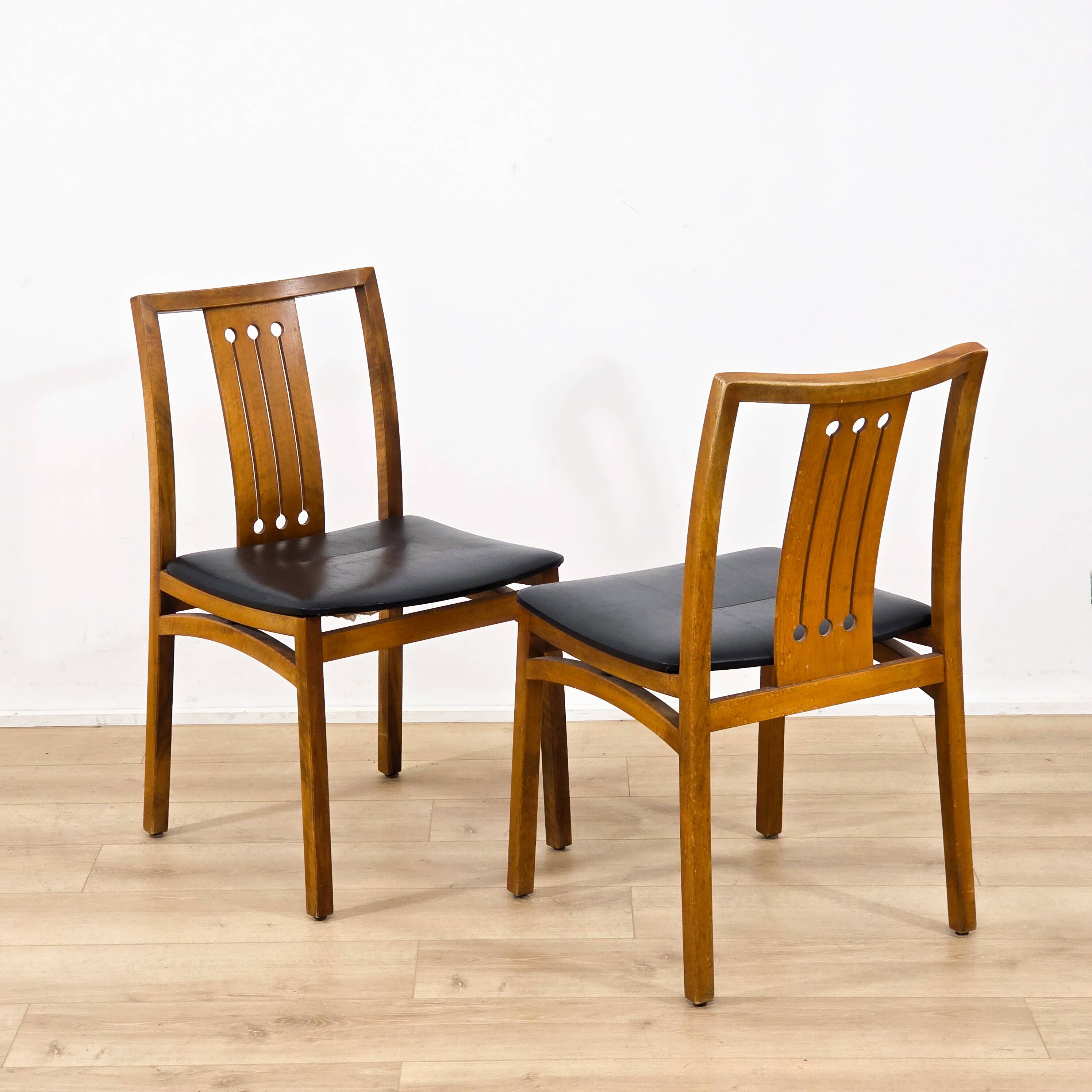 Ensemble de 6 chaises scandinaves par Jacques Hauville - 1960