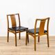Ensemble de 6 chaises scandinaves par Jacques Hauville - 1960