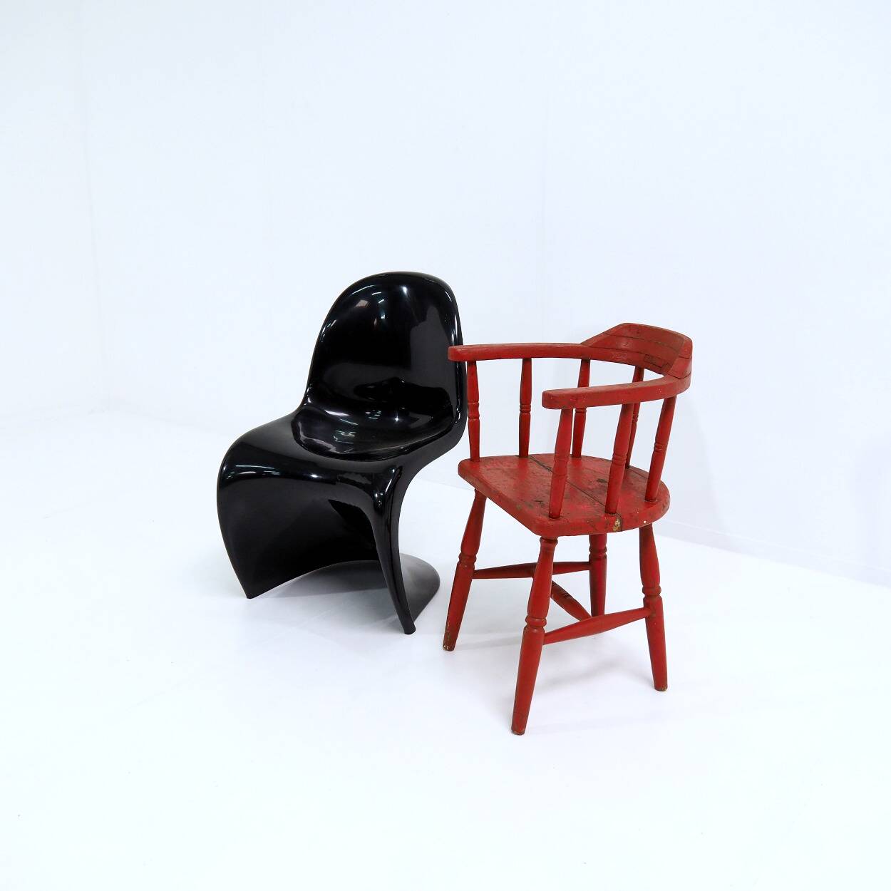 Late Scandinavian 19th Century Country House Side Chair