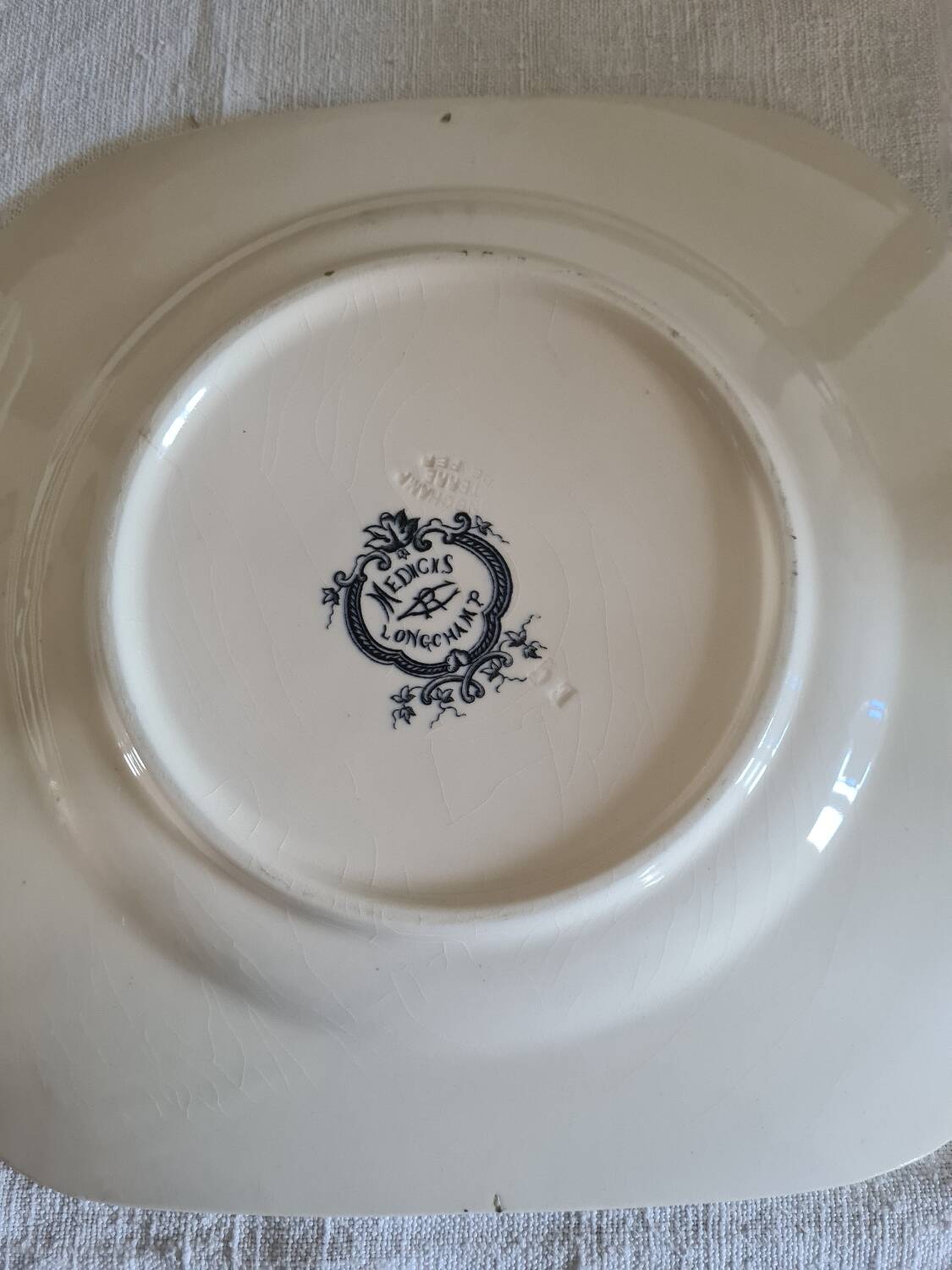 Longchamp Medicis Terre de Fer deep plates