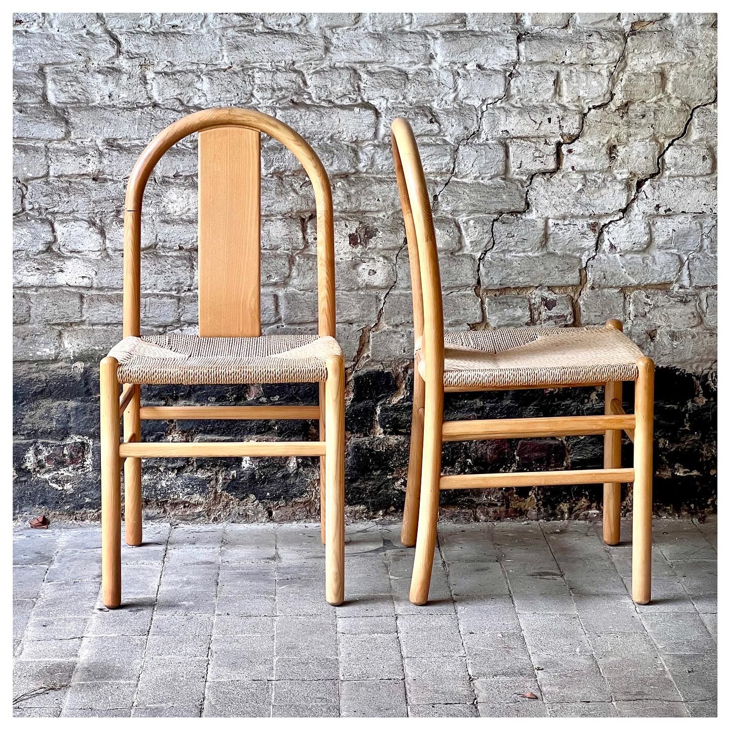'Thalia' chairs by annig sarian for tisettanta, italy 1980s, set of 6