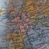 Globe Terrestre "Girard et Barrere" Paris