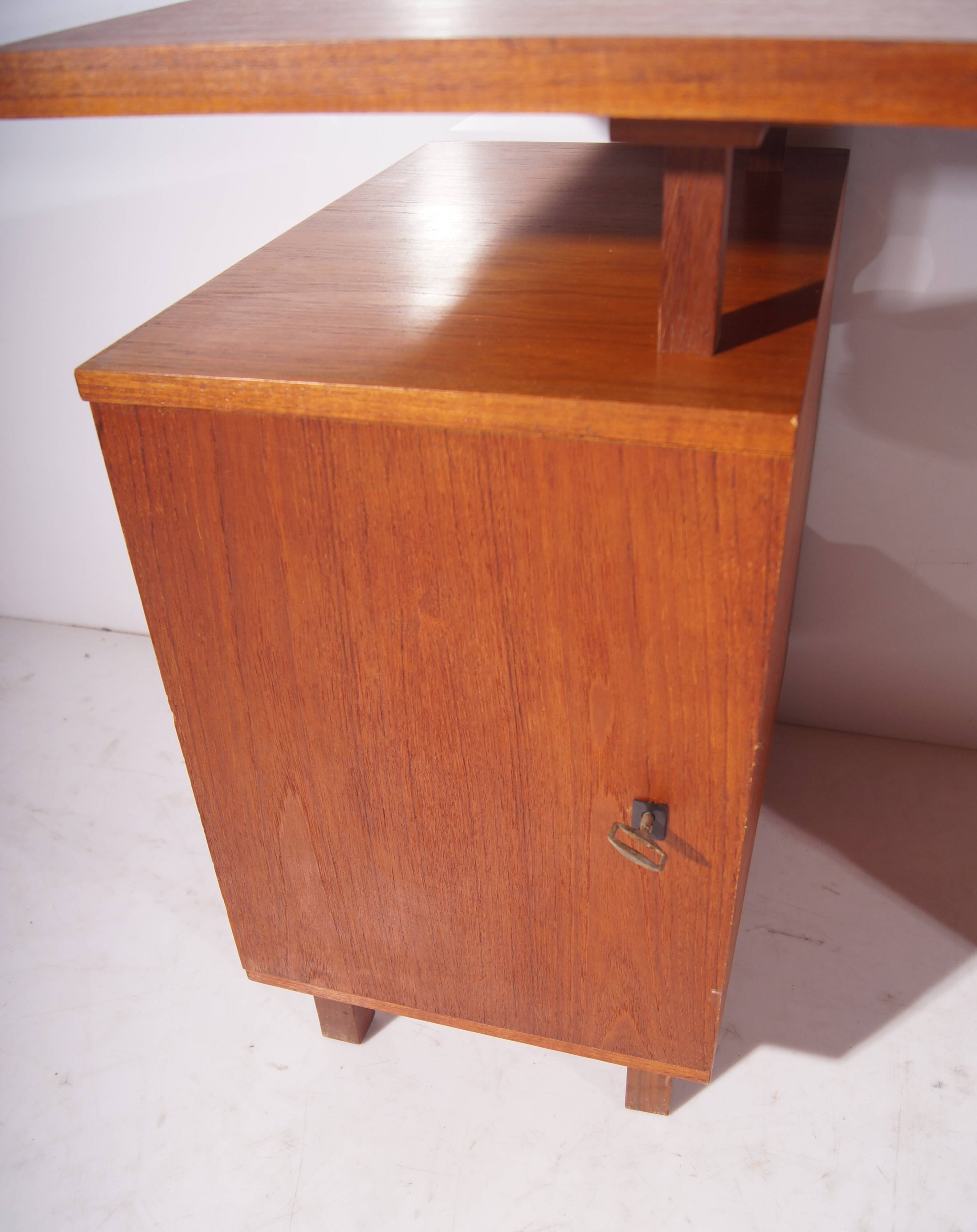 Teak Desk - Adjustable. 60's
