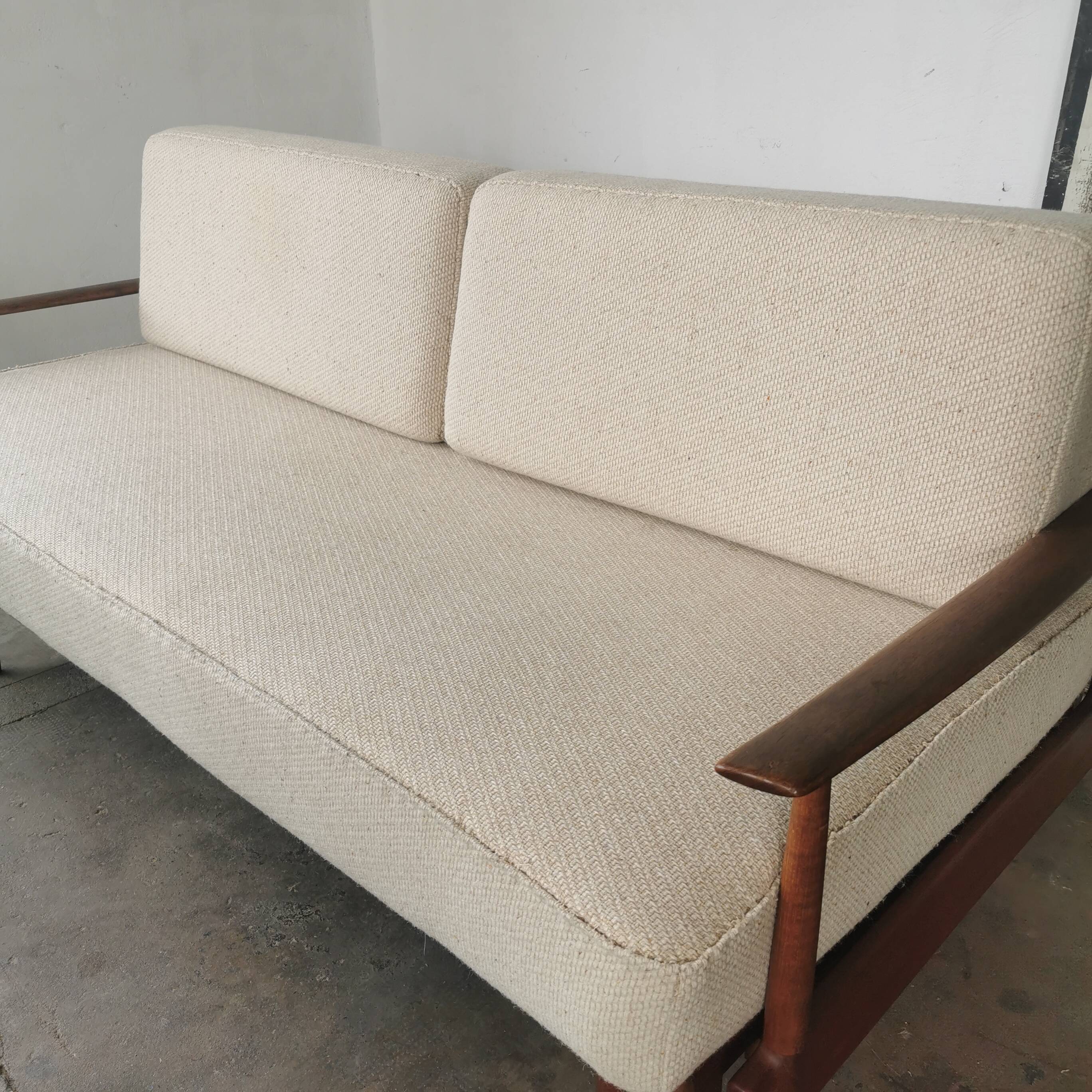 Bench, daybed knoll Antimotte vintage 60s