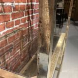 Gold metal shelf