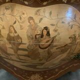 Louis XV-style curved dresser 20th century