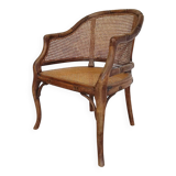 Cane armchair model Faux bamboo brand Grange