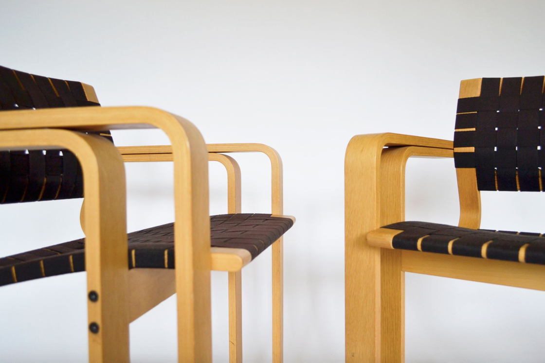 Pair of armchairs 5531 by Rud Thygesen & Johnny Sørensen for Magnus Olesen, years 1950