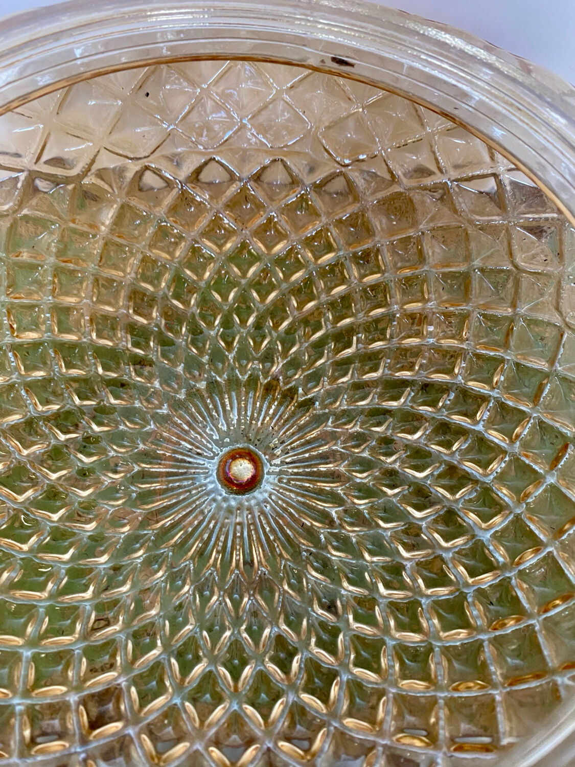 Art Deco ceiling light fixture