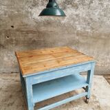 Old work table side table display table kitchen island