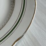 5 large Digoin & Sarreguemines Vendôme plates