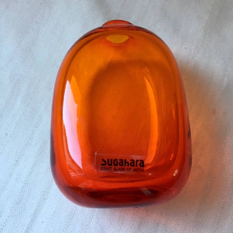 Soliflore Sugahara Orange Rectangle Vintage 8 cm