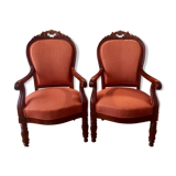 Pair of armchairs