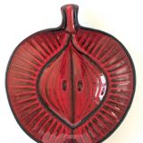 Ceramic Apple Plate | 1960s | Jasba West Germany