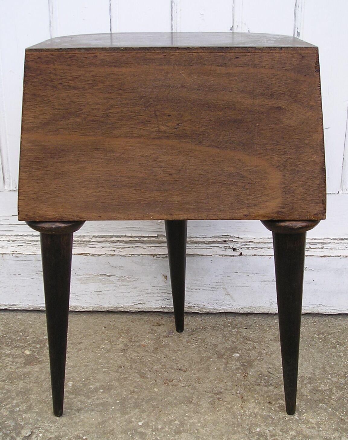 Feet compass years bedside table 60 vintage